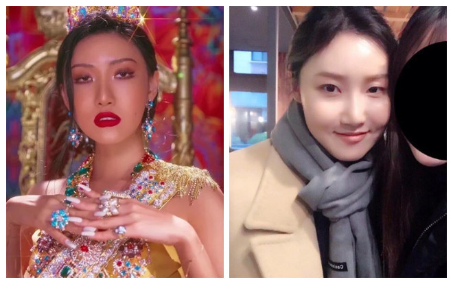 Tròn mắt khi Hwasa (Mamamoo) tẩy bỏ lớp trang điểm dày bình bịch Ảnh 2