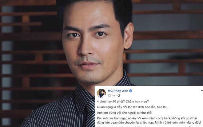 Dòng trạng thái bỡn cợt của MC Phan Anh về vụ việc hotgirl Hà thành lộ clip nóng nổ ra làn sóng chỉ trích dữ dội Ảnh 2