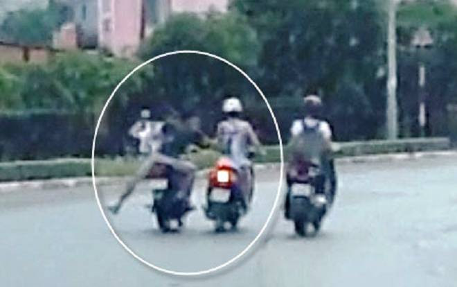 Bắt quả tang đôi nam nữ cướp giật tài sản của sinh viên ở Bình Dương Ảnh 2