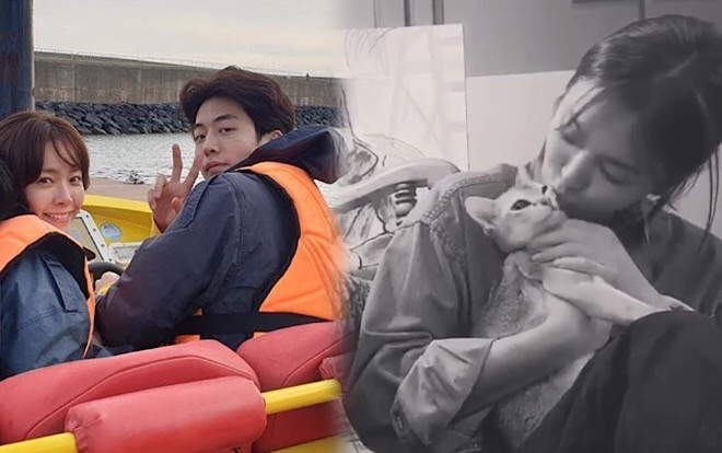 Han Ji Min - Nam Joo Hyuk tận hưởng kỳ du lịch vui vẻ, Song Hye Kyo hôn mèo cưng Ảnh 2
