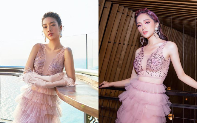 Hóa nữ thần biển cả, Đỗ Mỹ Linh đành 'bại trận' trước độ chịu chơi, chịu chi của Hương Giang Ảnh 2