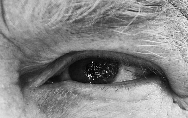 Bức ảnh chụp mắt Tổng thống Trump được ví như hố đen vũ trụ Ảnh 2