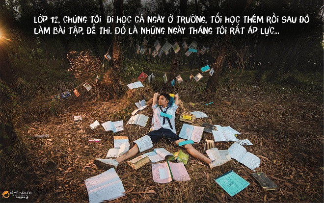 Bộ ảnh kỷ yếu kêu cứu của học sinh lớp 12 khiến nhiều người phải suy ngẫm: “Áp lực thi cử có thể giết chết chúng tôi bất kỳ lúc nào” Ảnh 2