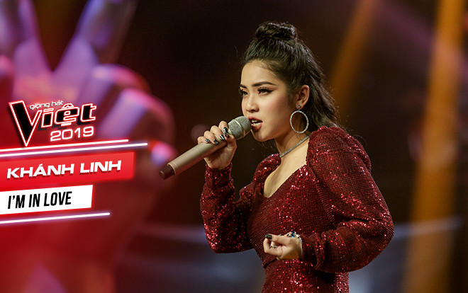 Kalyn Khánh Linh - ‘Chiếc váy đỏ' bừng cháy mãnh liệt trên sân khấu Giấu mặt The Voice 2019 Ảnh 2