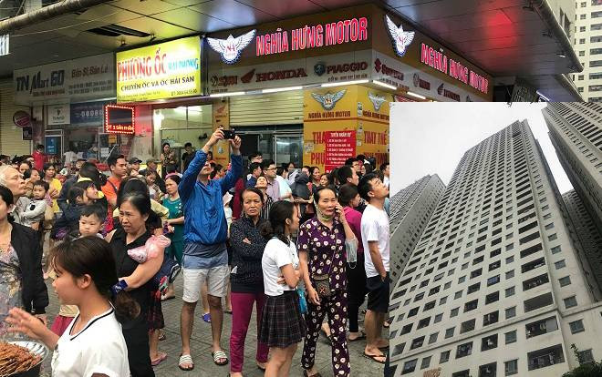 Cháy căn hộ tại tầng 32 chung cư Linh Đàm, hàng nghìn người hoảng sợ tháo chạy Ảnh 2