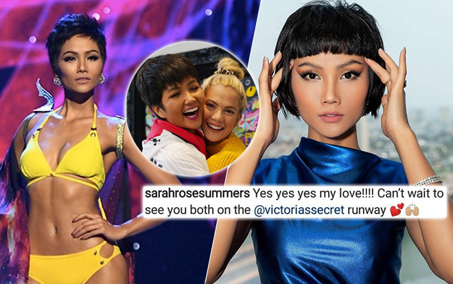 Hoa hậu Mỹ ủng hộ H'Hen Niê sải bước ở Victoria's Secret, fan chỉ nhắc điểm độc lạ này! Ảnh 2