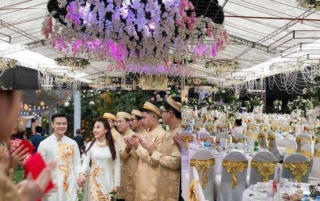 Thực hư thông tin đám cưới 'khủng' chỉ tính riêng phần rạp cưới đã lên đến 2 tỷ đồng ở Hưng Yên Ảnh 2