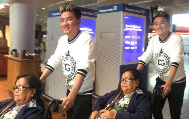 Đàm Vĩnh Hưng dùng ngày nghỉ của mình để đưa mẹ ruột đi chữa bệnh Ảnh 2
