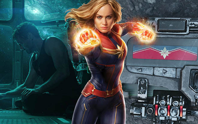 Captain Marvel lộ bộ giáp mới trong TV Spot của 'Avengers: Endgame' Ảnh 2