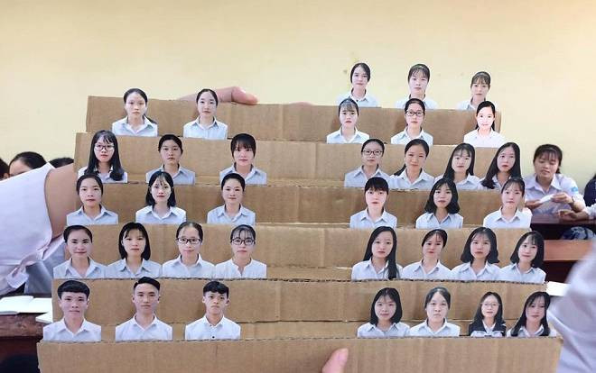 Sơ đồ lớp 'bá đạo', chân thực đến từng gương mặt khiến ai cũng 'cười bò' Ảnh 2