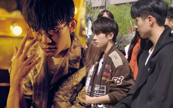 Dịch Dương Thiên Tỉ (TFBOYS) tập diễn cùng Lưu Hạo Nhiên, đeo trang sức hiệu A.C.E của Ngô Diệc Phàm Ảnh 2