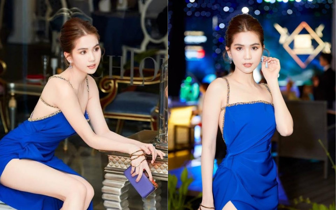 Không chỉ váy 2 dây, Ngọc Trinh giờ đã có cách mới khoe vóc dáng trời ban Ảnh 2