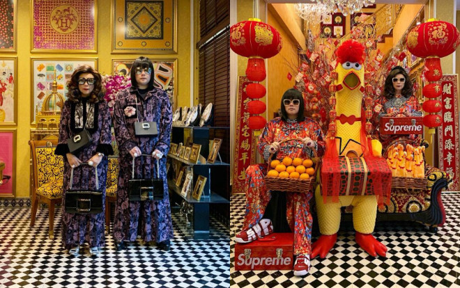 Cặp mẹ con người Thái diện đồ đôi đắt tiền 'gây sốt' trên mạng xã hội Ảnh 2