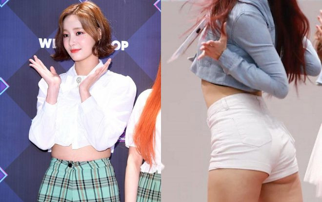Momoland hết lần này đến lần khác hớ hênh, giờ đến lượt Yeonwoo mặc quần ngắn bó chẽn tại sự kiện Ảnh 2