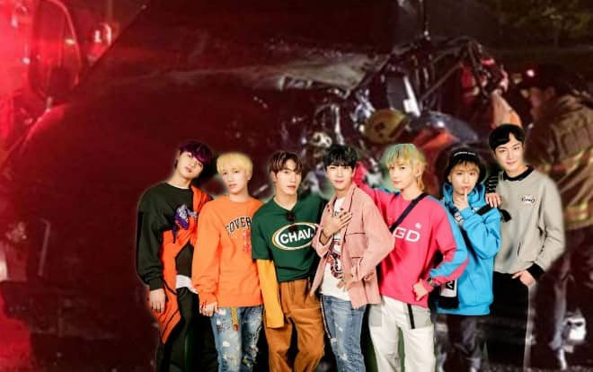 Boygroup tân binh của Kpop gặp tai nạn xe nghiêm trọng: Quản lí tử vong và 4 thành viên bị thương nặng Ảnh 2