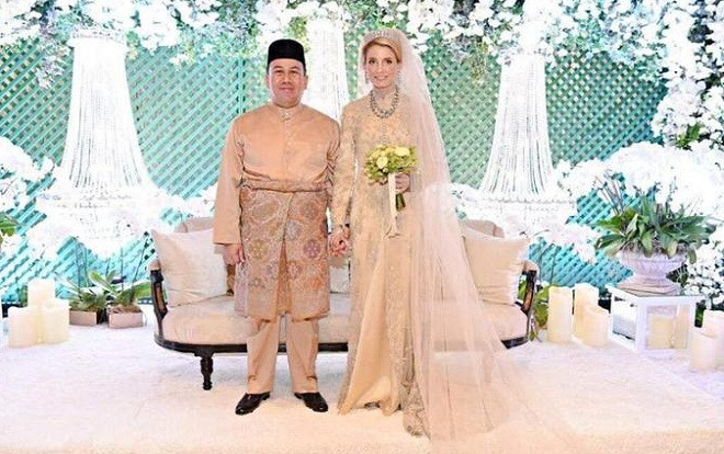 Hôn lễ của Thái tử Malaysia với cô gái Thụy Điển Ảnh 2