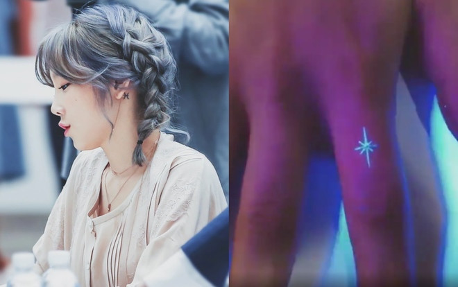 Hình xăm mới nhất của Taeyeon: Chỉ xuất hiện dưới ánh đèn UV, còn ban ngày thì như 'vô hình' Ảnh 2