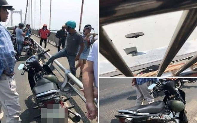 Góc lầy lội: Thanh niên nhậu say lên cầu Thuận Phước bỏ lại đôi dép và xe rồi… đi bộ về nhà ngủ Ảnh 2