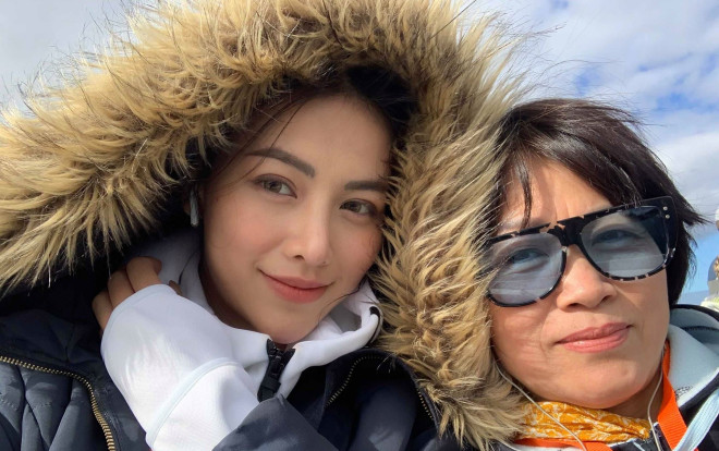 Phương Khánh đọ sắc cùng mẹ ruột tại Úc: Tân Hoa hậu bất ngờ bị 'dìm hàng' Ảnh 2