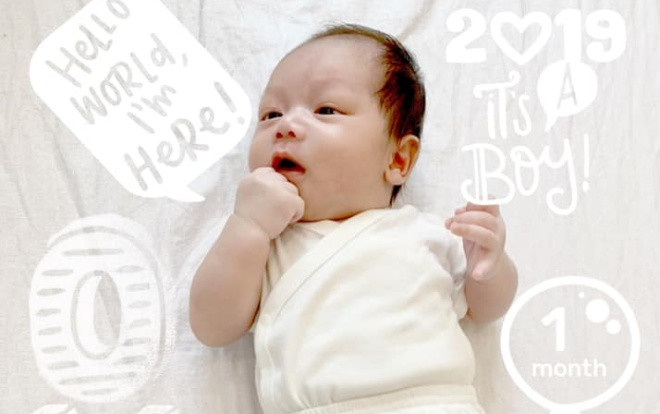 Ngọc Thạch lần đầu tiên khoe ảnh quý tử thứ 2 khiến nhiều người thích thú Ảnh 2