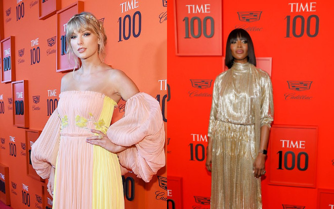 Taylor Swift, chân dài Naomi Campbell, thiên thần 'nội y' Martha Hunt khoe nhan sắc rực rỡ trên thảm đỏ  Ảnh 2