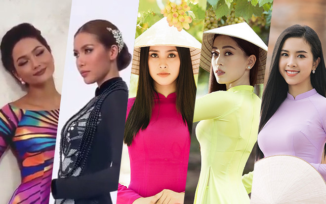 H'Hen Niê - Minh Tú - Tiểu Vy đồng loạt tung ảnh diện quốc phục: 'Mặn mà' nhất vẫn là 'chị đẹp' này! Ảnh 2