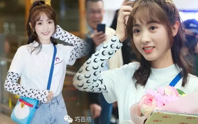 Hình Phi xuất hiện ở sân bay, chỉ áo thun quần jean vẫn xinh đẹp, danh hiệu tình đầu quốc dân quả là không ngoa Ảnh 2