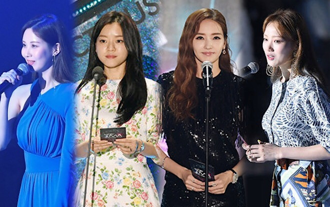 Ảnh hiếm hoi dàn diễn viên trao giải cho BTS, SUJU và NU'EST tại 'The Fact Music Awards 2019' Ảnh 2