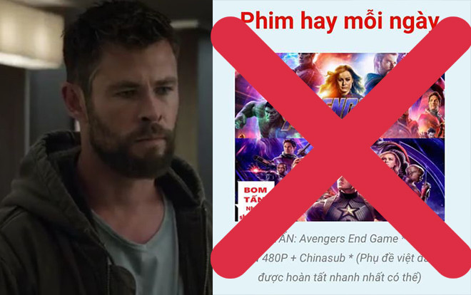 Vừa mở màn kỷ lục ở Trung Quốc, 'Avengers: Endgame' đã bị quay lén tại đây: Xin đừng tải hay chia sẻ link, hãy report ngay Ảnh 2