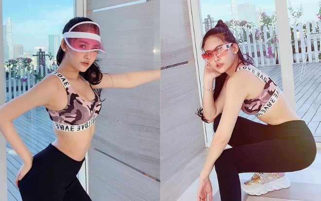 Lộ eo con kiến cùng cơ bụng săn chắc nhưng Lê Âu Ngân Anh gây bất ngờ khi cho biết điều này! Ảnh 2