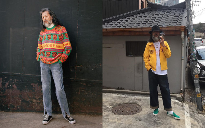 Gu thời trang 'chất như nước cất' đang phá đảo làng thời trang Hàn Quốc của nam người mẫu U60 Ảnh 2