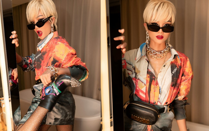 H'Hen Niê đẹp hết nấc với tóc bạch kim, nàng hậu phá cách nhất trước giờ là đây chứ đâu Ảnh 2