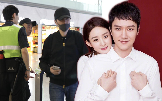 Quay phim xong, Phùng Thiệu Phong hối hả bay về nhà thăm Triệu Lệ Dĩnh và con trai Ảnh 2