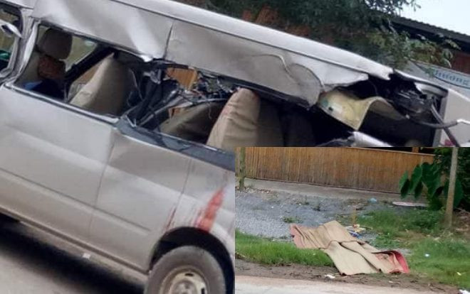 Xe khách tông đuôi ô tô tải, 1 người chết, nhiều người bị thương Ảnh 2