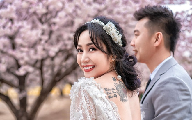 Trọn vẹn bộ ảnh kỷ niệm 11 năm kết hôn 'tình bể bình' của vợ chồng Ốc Thanh Vân Ảnh 2