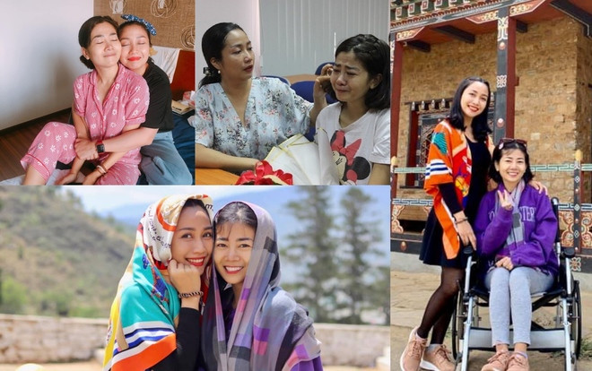 Tình bạn giữa Ốc Thanh Vân - Mai Phương: từ nép vào nhau trong giông bão đến dắt tay nhau du lịch Bhutan Ảnh 2