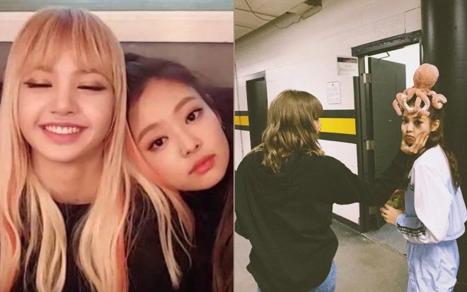 Đập tan tin đồn 'lục đục', hết dỗ dành nàng út khóc, Jennie lại bị Lisa 'bắt nạt' trong hậu trường Ảnh 2