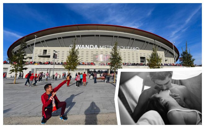 Cặp đội đóng cảnh nóng phát trực tiếp tại SVĐ diễn ra chung kết C1 Ảnh 2