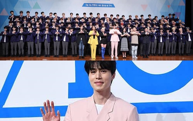 PRODUCE X 101 họp báo trước thềm phát sóng: Lee Dong Wook đẹp trai 'xuất sắc', lu mờ toàn bộ dàn thực tập sinh trẻ tuổi! Ảnh 2