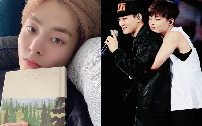 Xiumin (EXO) cảm động khoe món quà ngọt ngào được Chen tặng trước khi nhập ngũ Ảnh 2