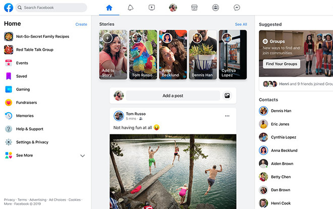 Facebook thực hiện thay đổi giao diện lớn nhất trong lịch sử 15 năm, tạm biệt màu xanh quen thuộc Ảnh 2