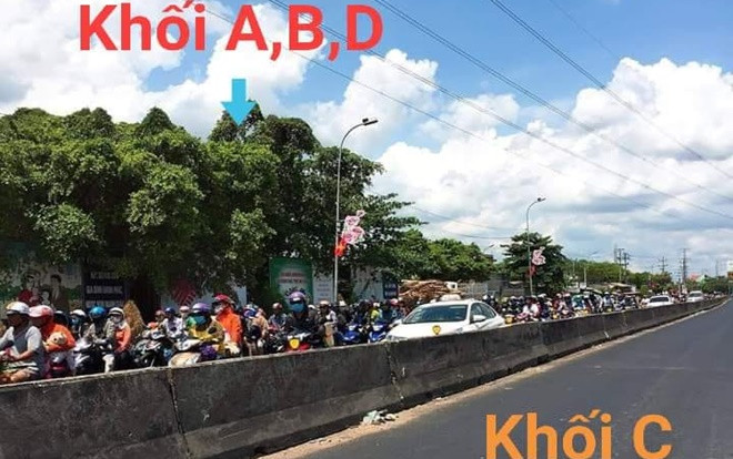 Bức ảnh dòng người đổ về thành phố sau kỳ nghỉ lễ trong suy nghĩ của học sinh khiến dân tình ‘cười ngất’ Ảnh 2