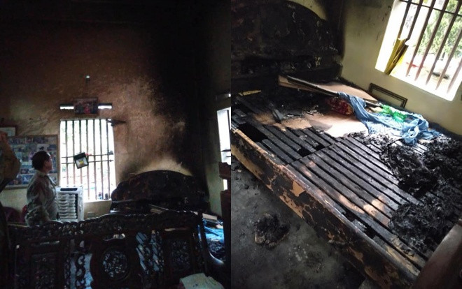 Đã bắt được cô con gái tẩm xăng thiêu sống mẹ trong đêm do mâu thuẫn Ảnh 2