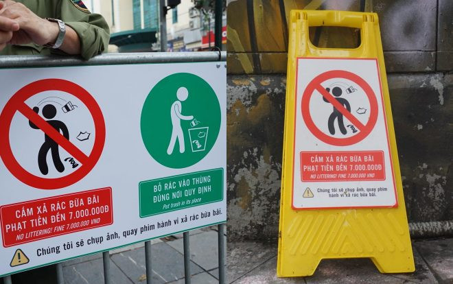 Người Hà Nội ủng hộ việc lắp camera ghi hình, phạt 7 triệu đồng hành vi xả rác ở phố đi bộ Ảnh 2