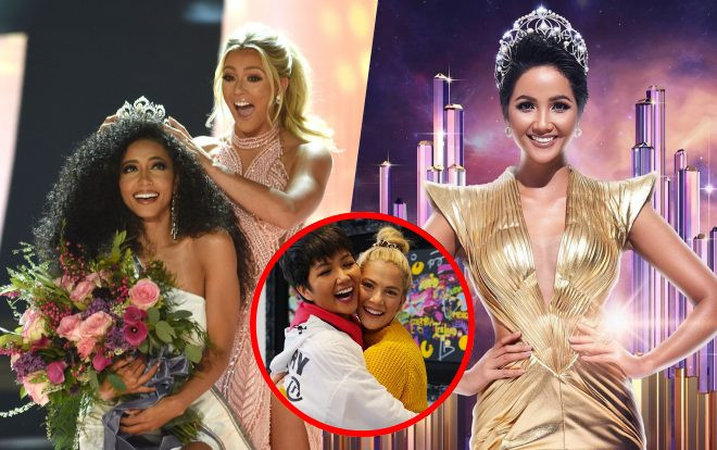 Đáng yêu như H'Hen Niê dậy sớm 'hóng hớt' bạn thân trao vương miện Miss USA, fan mong chờ màn Final Walk Ảnh 2
