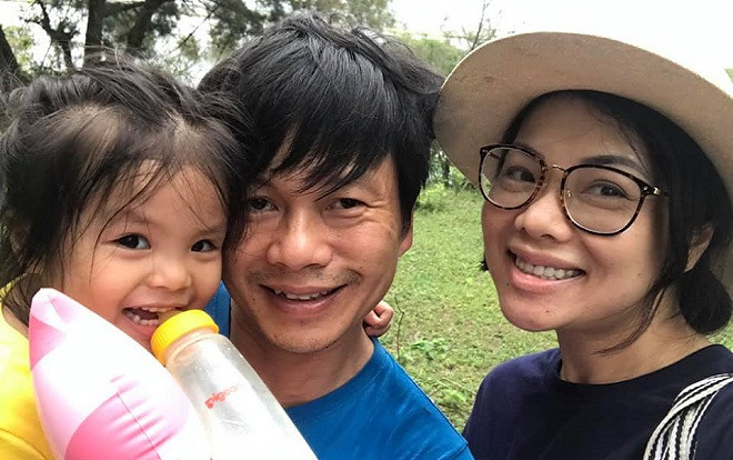 MC Bạch Dương đăng ảnh 'mặt mộc' cùng chồng con, khoe hạnh phúc viên mãn Ảnh 2