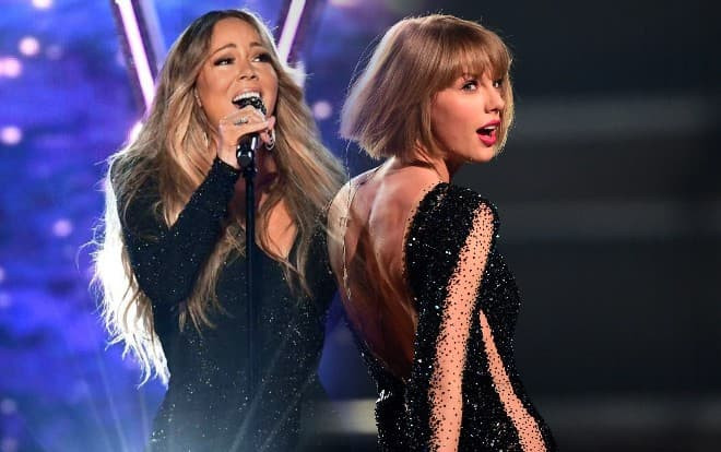 Phản ứng không ngờ của Diva Mariah Carey khi được hỏi về việc Taylor Swift 'gào thét' tên mình tại BBMAs 2019 Ảnh 2