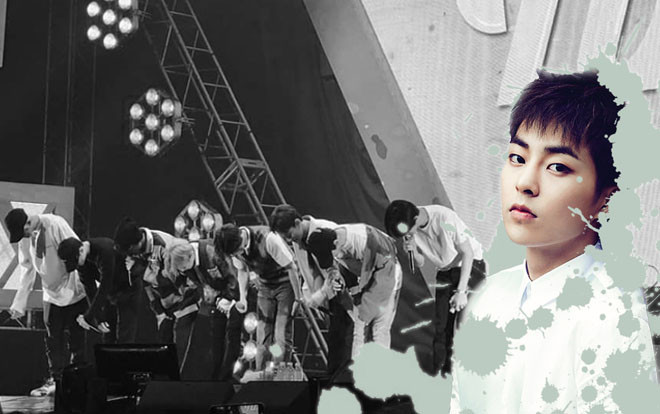 Các thành viên EXO đã làm gì để Xiumin khóc nức nở trước hàng ngàn fan thế này? Ảnh 2