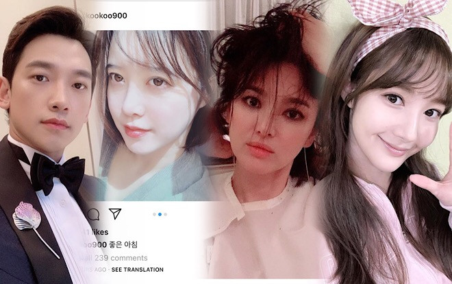 Goo Hye Sun - Song Hye Kyo và Bi Rain khoe ảnh 'selfie' với nhan sắc cực đỉnh Ảnh 2