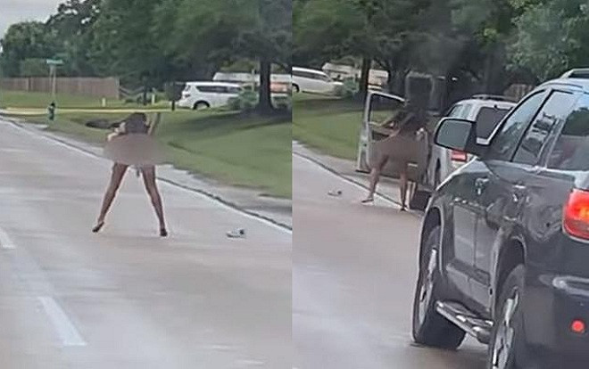 Người phụ nữ lột đồ rồi làm điều kỳ quặc trên đường, lý do phía sau khiến ai cũng lắc đầu ngao ngán Ảnh 2